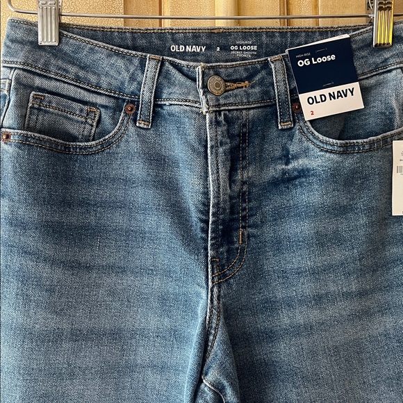 Old Navy OG Loose high rise Jeans-NWT-size 2 - Picture 3 of 5